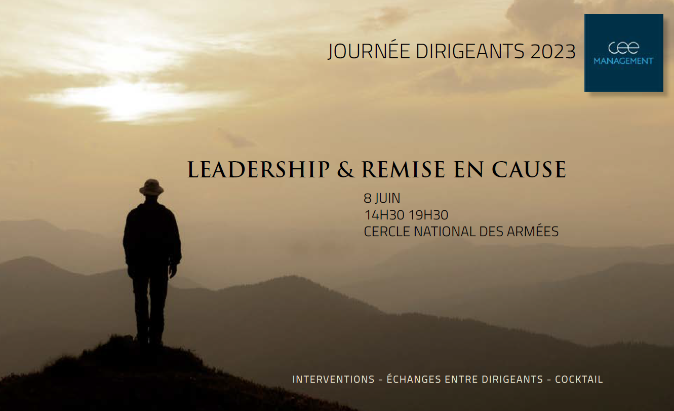 Journée des dirigeants 8 juin 2023 Paris