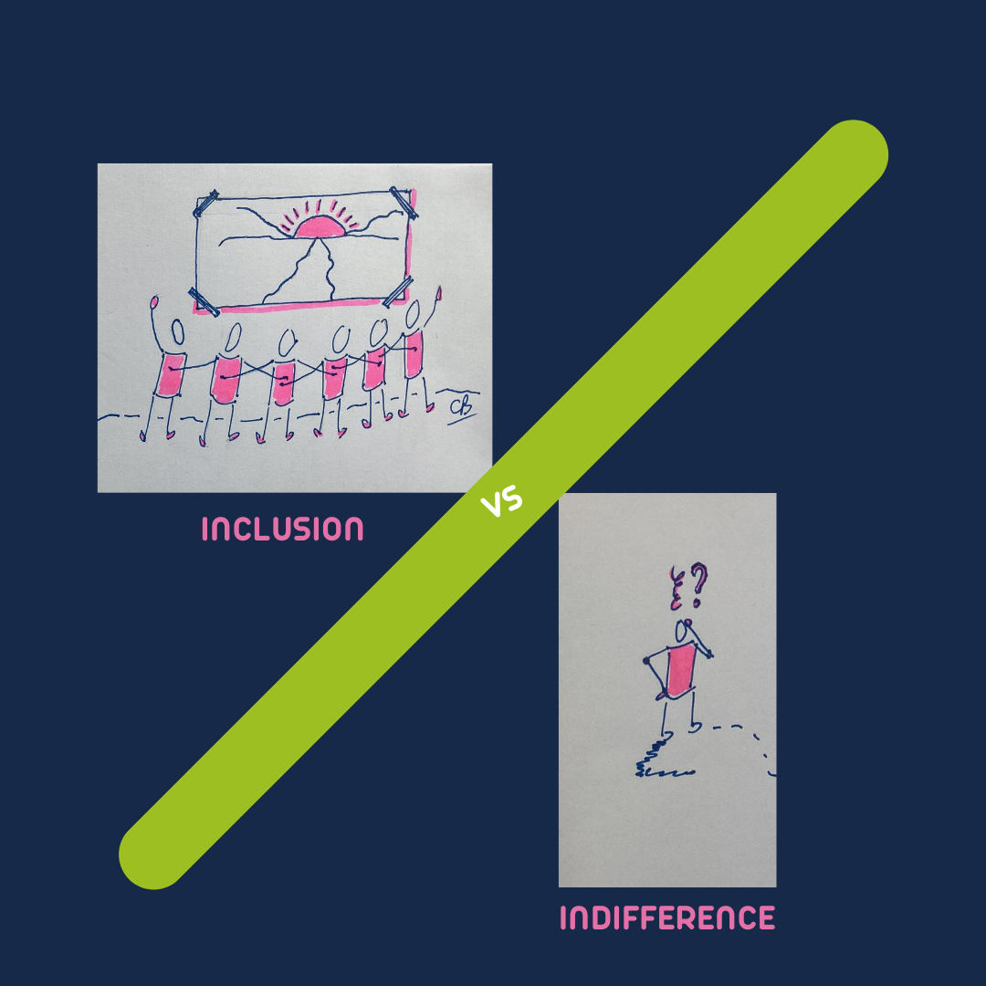 Inclusion vs Indifférence